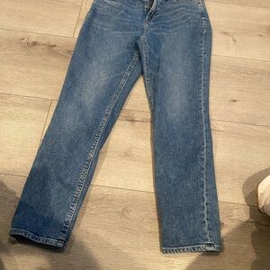 Old Navy Women's Blue Boyfriend Jeans